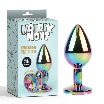 Rainbow Gem Meatl Plug M1