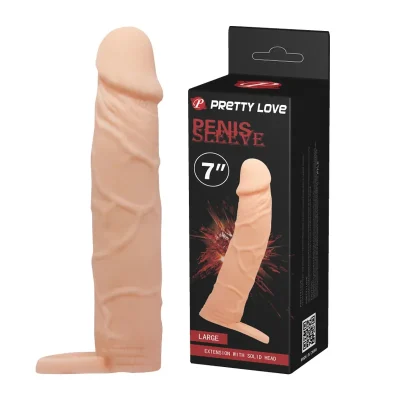 PENIS SLEEVE LARGE BEIGE1