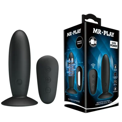 BUTT PLUG VIBRATING RECHARGABLE4