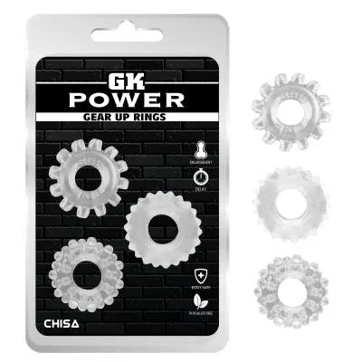 Gear Up Rings-Clear6