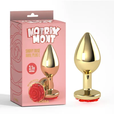 Showy Rose Anal Plug L4