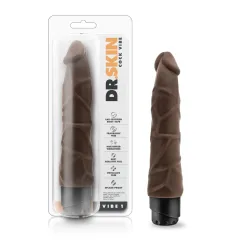 DR SKIN COCK VIBE 1 CHOCOLATE 9 0