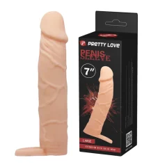 PENIS SLEEVE LARGE BEIGE