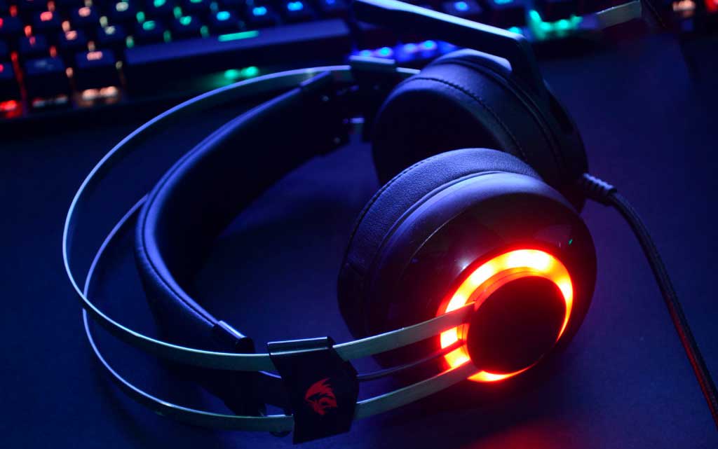 Audifono Gamer Talos H601 Red Dragon | Globus Tech Store