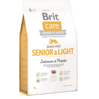 Brit Care Senior & Light  Salmon 3 Kg