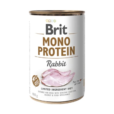 Lata Brit Care Mono Protein Rabbit 400 Gr