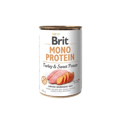 Lata Brit Care Mono Protein Turkey & Sweet Potato 400 Gr