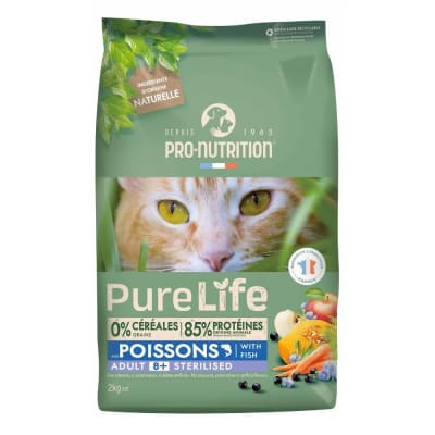 Pure Life Gato Sterilized Senior 8 + 2 Kg