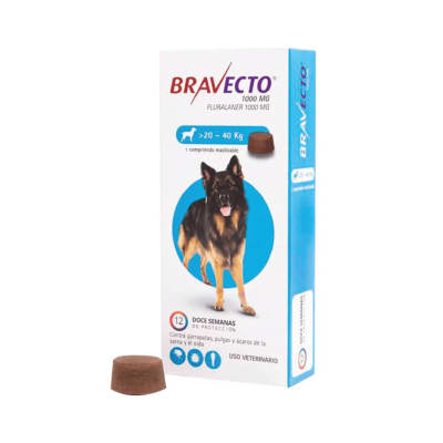 Bravecto Perro 20-40 Kg 1 Comp1