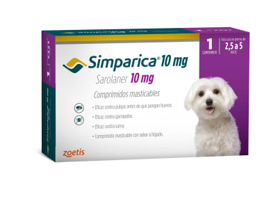Simparica 10 Mg 2.6 - 5 Kg 1 Comprimidos1