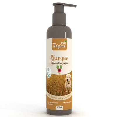Trap Eco Shampoo Repelentes Pulgas Perro 250 Ml
