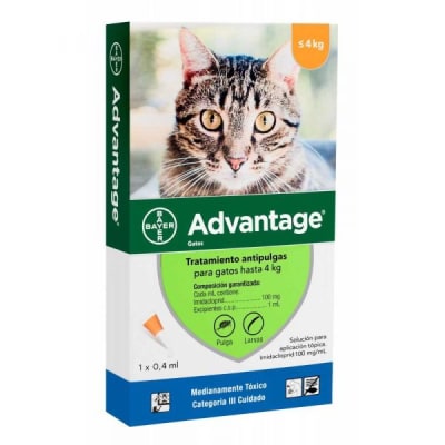 Advantage Gatos 0-4 Kg