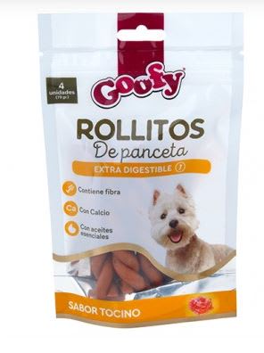 Goofy Rollitos De Panceta Tocino 70 Grs1
