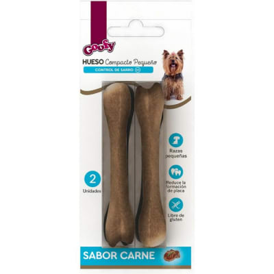 Goofy Hueso Compacto Pequeño 2 Unidades