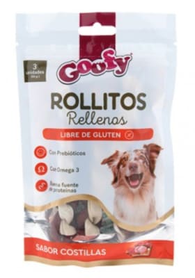 Goofy Rollitos Rellenos 4 Unidades 60 Gr
