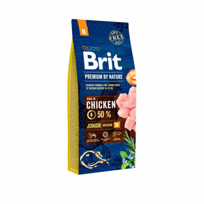 Brit Premium Junior Medium Breed 15 Kg