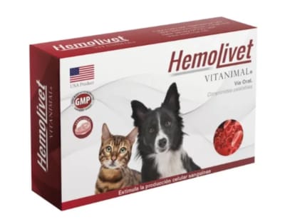 Hemolivet Perro/Gato 10 Comprimidos