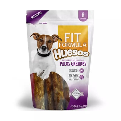 Fit Snack Huesos Palos Grandes 8 Und