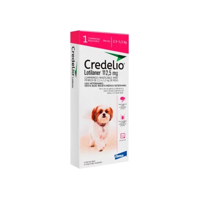 Credelio 2.5 - 5.5 Kg 1 Comprimido3