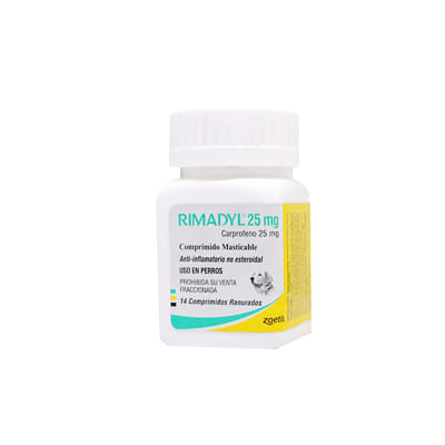 Rimadyl 25 Mg 14 Comprimidos