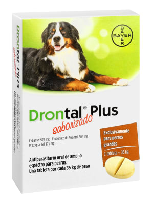 Drontal Plus Perro 35 Kg 1 Comprimido