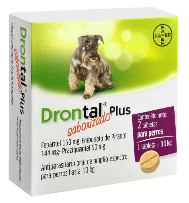 Drontal Plus 10 Kg 2 Comprimidos