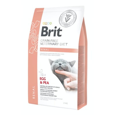 Brit Veterinary Diet Cat Renal 2 Kg1
