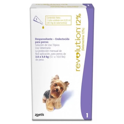Revolution Plus Perro 2.6 A 5.0 Kg