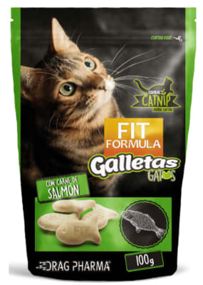 Galleta Fit Gato Samon 100G