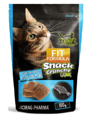 Galleta Fit Gato Atun & Salmon Relleno 100G