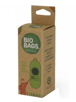 Bio Bag Dispensador Biodegradable  + 15 Bolsas Ecológicas