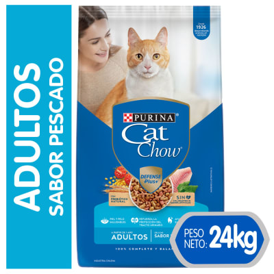 Cat Chow Adulto Pescado 24 Kg