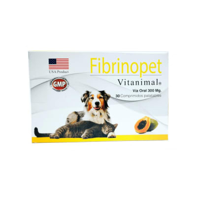 Fibrinopet 300 Mg 30 Comprimidos