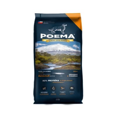 Poema Cachorro Salmón Y Arroz 12 Kg