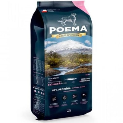 Poema Senior Salmón Y Arroz 3 Kg
