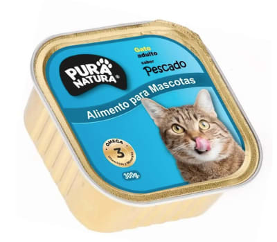 Pura Natura Gato Pesc. 300 G