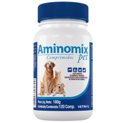 Aminomix Pet 120 Comprimidos