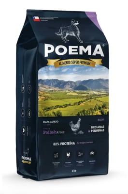 Poema Adulto Pollo y Arroz 12 Kg