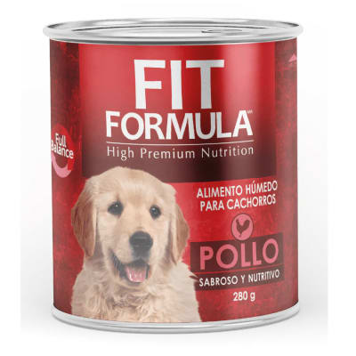 Lata Fit Formula Cachorro 280 Gr