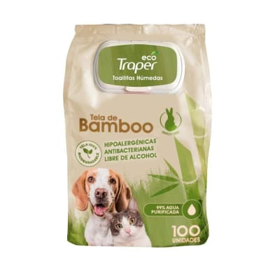 Trap Toallitas Humedas Bamboo 100 Unidades