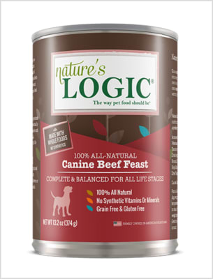 Nature´s Logic Canine Beef 374 Gr