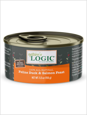 Nature´s Logic Feline Duck & Salmon 156 Gr