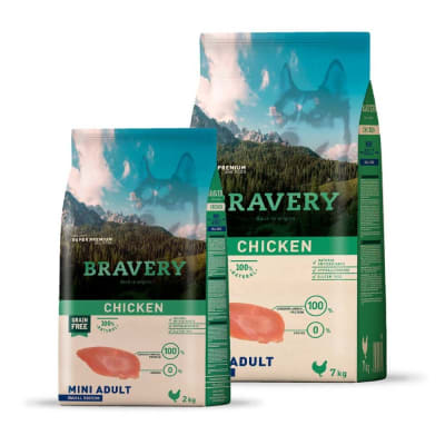 Bravery Mini Adult Chicken 2 Kg1