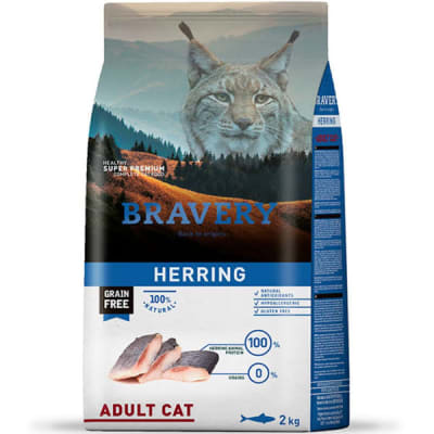 Bravery Herring Senior Cat 2 Kg