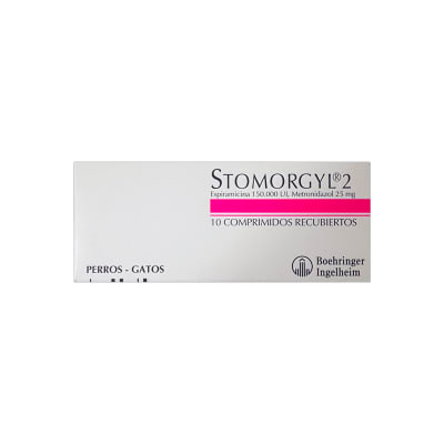 Stomorgyl 2 10 Comprimidos