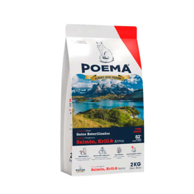 Poema Gato Esterilizado Control Peso 2 Kg