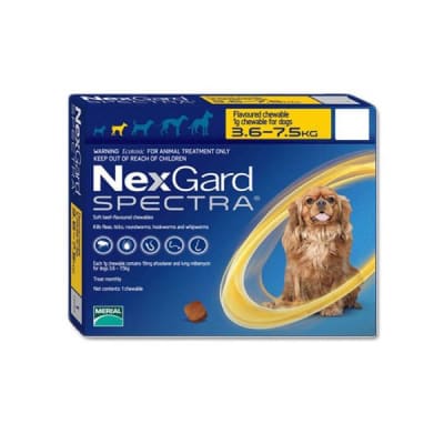 Nexgard Spectra 3.6 - 7.5  Kg 1 Comp2