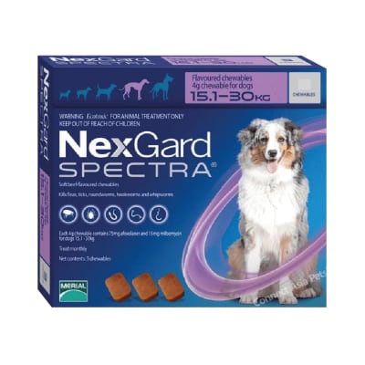Nexgard Spectra 15.1 - 30 Kg 1 Comp2