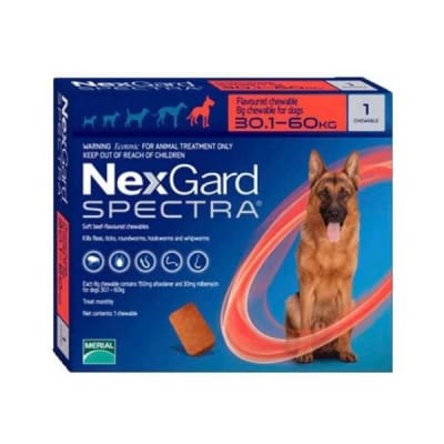 Nexgard Spectra 30-1 - 60 Kg 1 Comp2