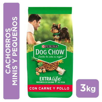 Dog Chow Cachorro Raza Pequeña 3 Kg